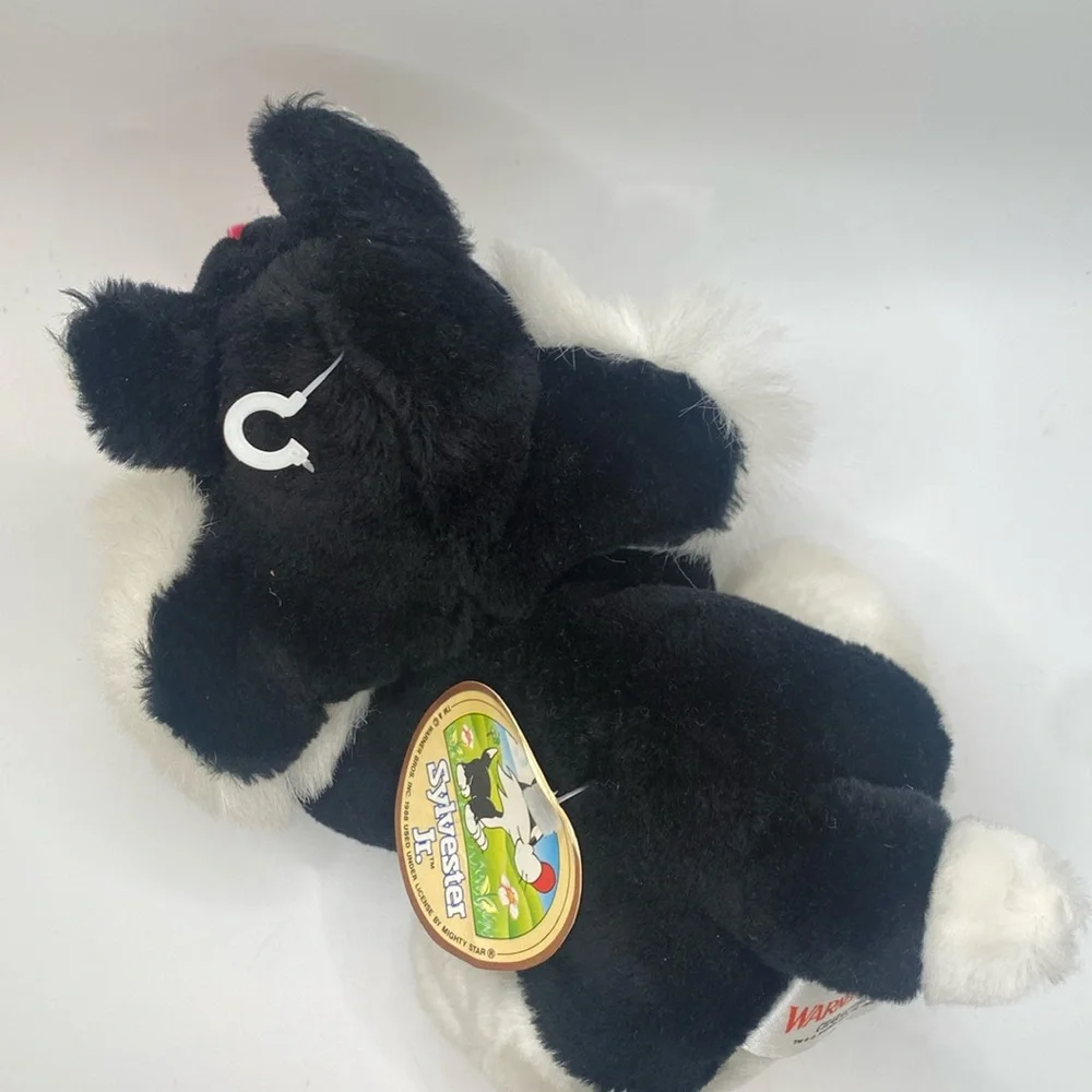 Warner brothers & Mighty Star Sylvester Junior 1988 Vintage Jr. Plush Toy - Picture 4 of 10